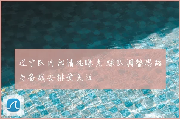 辽宁队内部情况曝光 球队调整思路与备战安排受关注
