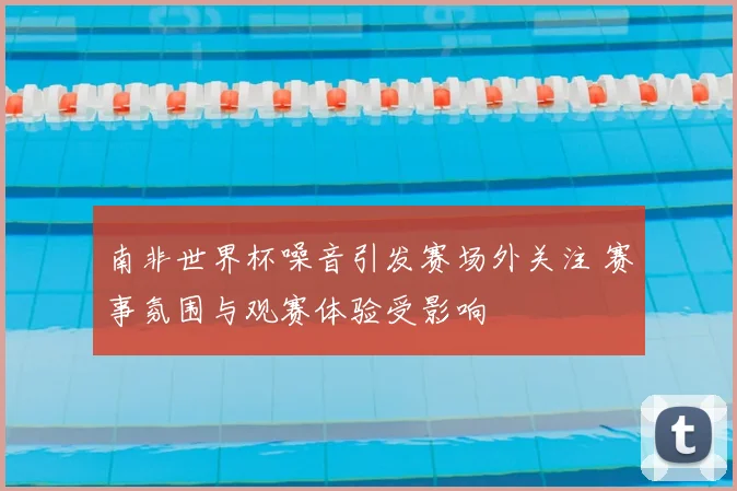南非世界杯噪音引发赛场外关注 赛事氛围与观赛体验受影响